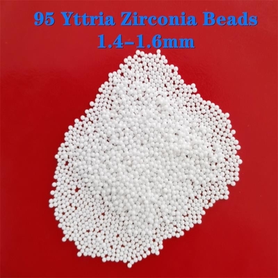95 keramische Mahlkörper-Medien Yttria stabilisierten Zirkoniumdioxid 1,2 - 1.4mm