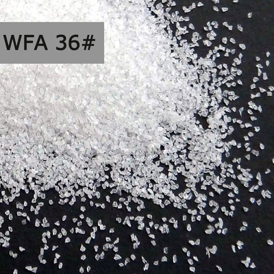 Beschichtete der weiße des Aluminiumoxyd-Al2O3 99,3% verpfändete Sand Explosions-der Medien-F des Sand-/P/Scheuermittel
