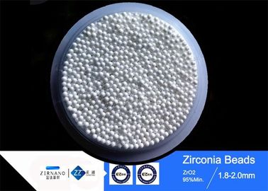 95 Yttria stabilisierte Zirkoniumdioxid-reibende Medien-hohe Geschirr-multi Größen-glänzende weiße Farbe