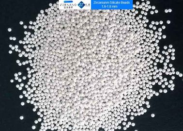 Pigmentieren Sie die Zirkonium-Kieselsäureverbindungs-Perlen, die Größen-niedrigen Abnutzung der Medien-1,6 - 1,8 Millimeter mahlen
