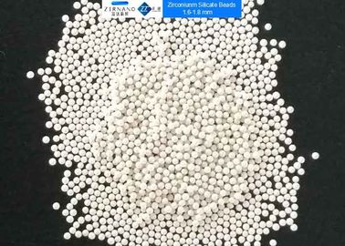 Weißes Sinterred-Zirkonium 4, 1,8 - 2.0mm 1,1 KN-Zirkonium-Kieselsäureverbindungs-Medien 