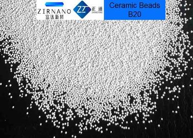 Hohes Härte-Zirkoniumdioxid-keramische startende Medien ZrO2 60 - 66% B20, B60, B120, Vorbehandlungs-Material der Oberflächen-B205
