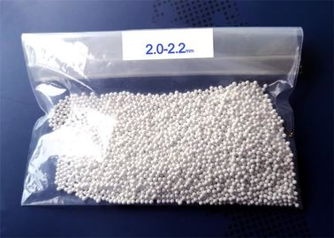Zirkonium-Kieselsäureverbindungs-reibende Medien der Größen-2.0-2.2mm ZrO2 65% für das Lackierungs-Reiben