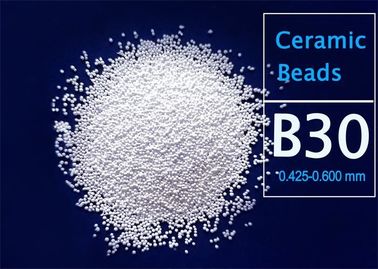 Keramische Reinigungskeramische Perlen ZrO2 60% Medien-B30, die Medien sandstrahlen