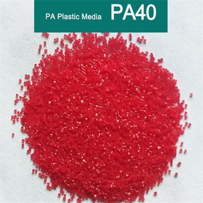 Rote PAplastikmedien, die PA40 für sandstrahlende Oberflächenplastikbehandlung sprengen