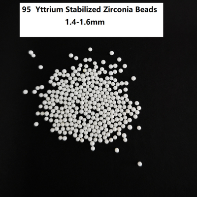 95 Yttria das Zirkoniumdioxid bördelt 1.4-1.6mm Zirkoniumdioxid-Mahlkörper hohes Strengnth