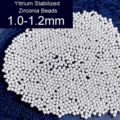 Yttrium-stabilisiertes Zirkonia-Perlen-Medium, 1,2 mm, zum Schleifen von Klebstoffen, Pestiziden