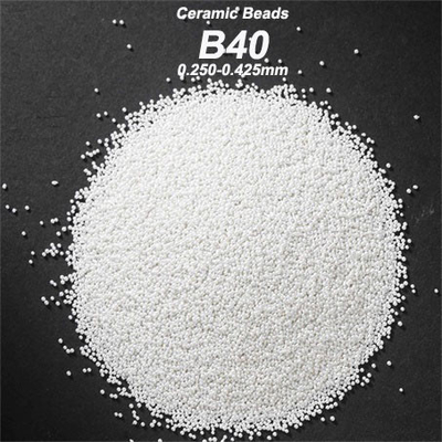 60-66% bördelt Zirkoniumdioxid ZrO2 keramische startende Medien B40 0.250-0.425mm B60 0.063-0.125mm