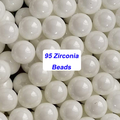 Stabilisiertes Zirkoniumdioxid TZP 95 Yttrium bördelt Oxid-Bälle 0,6 - 0.8mm 0,9 - 1.1mm