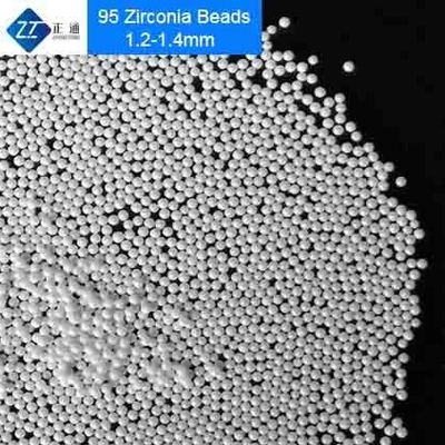 Hoher Reinheitsgrad-Zirkoniumdioxid-reibende Perlen, Batterie-materielles Zirkoniumdioxid-keramische Bälle