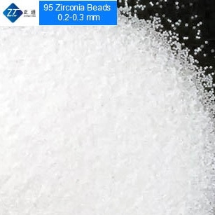 Pharmazeutisches Streuungs-Zirkoniumdioxid-Prägemedien 9 Elastizität Mohs-Härte-210GPa