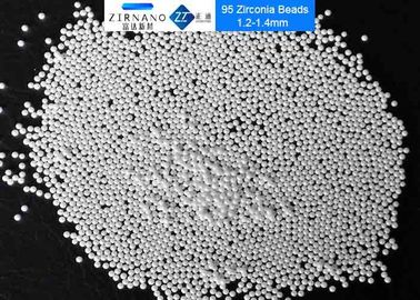 Hoher Reinheitsgrad-Zirkoniumdioxid-reibende Perlen, Batterie-materielles Zirkoniumdioxid-keramische Bälle