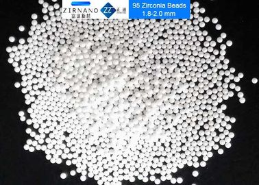 95 Zirkoniumdioxid-reibende Medien-keramische Perlen hochfest für elektronische keramische Schlamm-Streuung