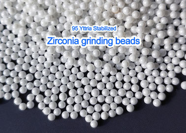 Yttrium stabilisierte Zirkoniumdioxid-reibende Medien-Zirkoniumdioxid-reibende Perlen für das Hochviskositätsschlamm-Reiben