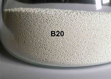 ΜM B60 125-250 keramische Perlen-startender Medien-Zirkoniumdioxid-Sand für Oberflächenende im Edelstahl