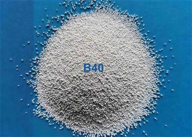 60-66% bördelt Zirkoniumdioxid ZrO2 abschleifendes Startenmedien B20 B40 B60 B120 B205 B400 für metallische Teile