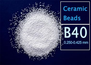 Nasse Sandstrahlenmedien keramische Perle B40 250-425μm für Titanlegierungs-Oberflächenbehandlung