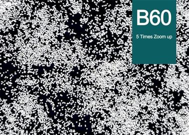 Sandstrahlende B60 Oberflächengröße der Aluminiumlegierung 0,150 bis 0,300 Millimeter keramischer Perlen-Starten
