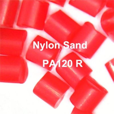 Roter weißer Nylonsand-Plastikmedien des Polyamid-PA30, die PA30 PA40 PA20 entgraten sprengen