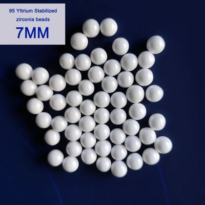 95 YTZP Yttrium stabilisierte Dichte 6.0g/Cm3 der Zirkoniumdioxid-reibende Medien-7mm