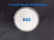 B80 Zirconia Ceramic Bead Blasting For Mental Clean High Density