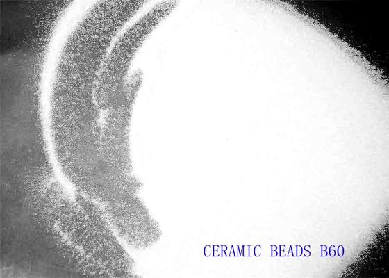 Metal Surface Finishing Ceramic Bead Blasting Media B170/B205 / B400 High Toughness