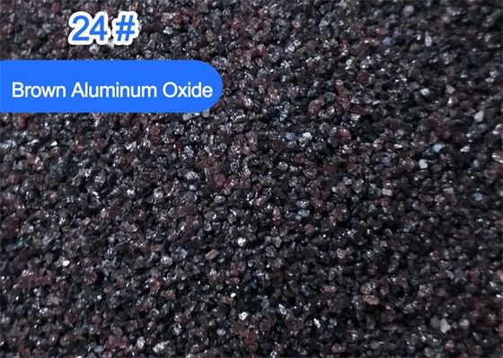 95 Brown Aluminium Oxide Blasting Media Sandblasting Beautification Processing