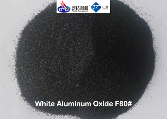 Moderate Hardness Emery Powder , Black Fused Alumina Emery Sand F12 - F240 For Polishing / Grinding
