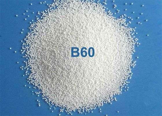 Metal Pipes / Molds Ceramic Bead Blasting Solid Ball High Working Efficiency