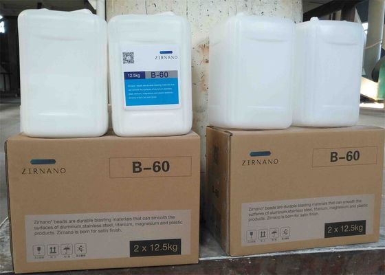 Durable Efficient Ceramic Bead Blasting Spherical Shape For Steel Descaling