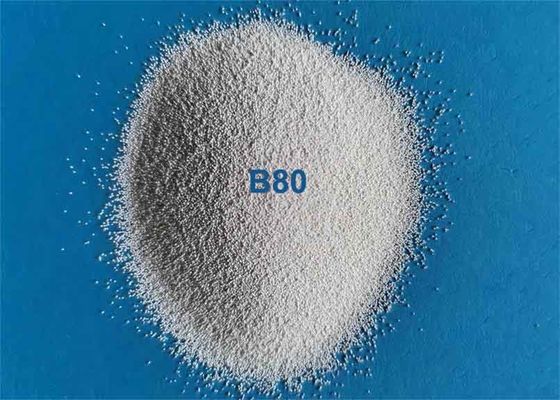 60HRC Ceramic Bead Blasting Zirconium Silicate Beads B20-B505 For Food And Pharmaceutical Industry