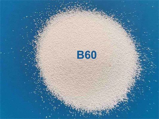700HV Zirconia Ceramic Bead Blasting Media JZB60 JZB120 JZB205 For Glass Bottle Mold Cleaning