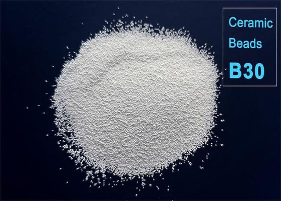 High Hardness Ceramic Beads Blasting Media B30 0.600mm Spherical
