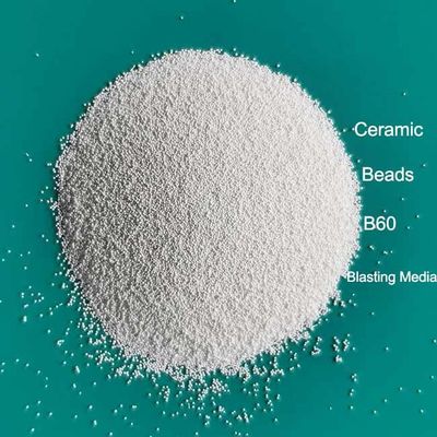 Spherical 700HV 0.3mm B60 Ceramic Bead Blasting Media