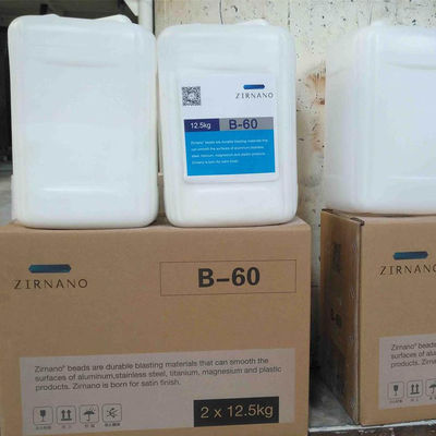 Solid 700HV B60 Zirconium Silicate Ceramic Cleaning Media