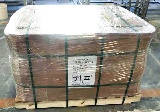 ZrO2 60% Ceramic Bead Blasting B30 For 3C Products Sandblasting Deblur