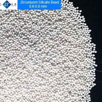 Stark 0,6 - 0,8 Millimeter-Zirkonium-Kieselsäureverbindungs-Perlen für Pigment-/Färbungs-gute Flüssigkeit
