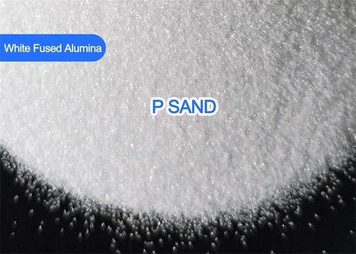 P-Sand P16# - weiße Explosions-Medien des Aluminiumoxyd-240# für überzogene Scheuermittel/Sand-Gurt